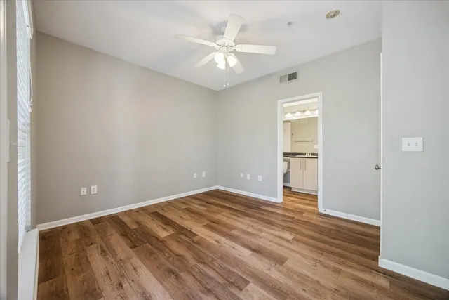 wooden floor in an empty room