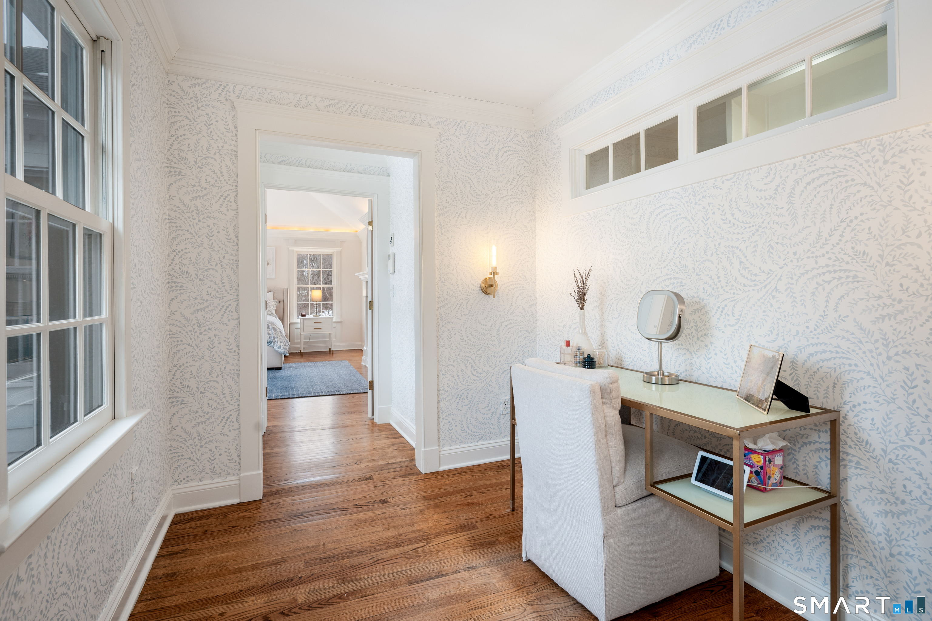 113 Brushy Ridge Road New Canaan, CT 06840 - Photo 11 of 40 Dressing Area and walk in closet with laundry