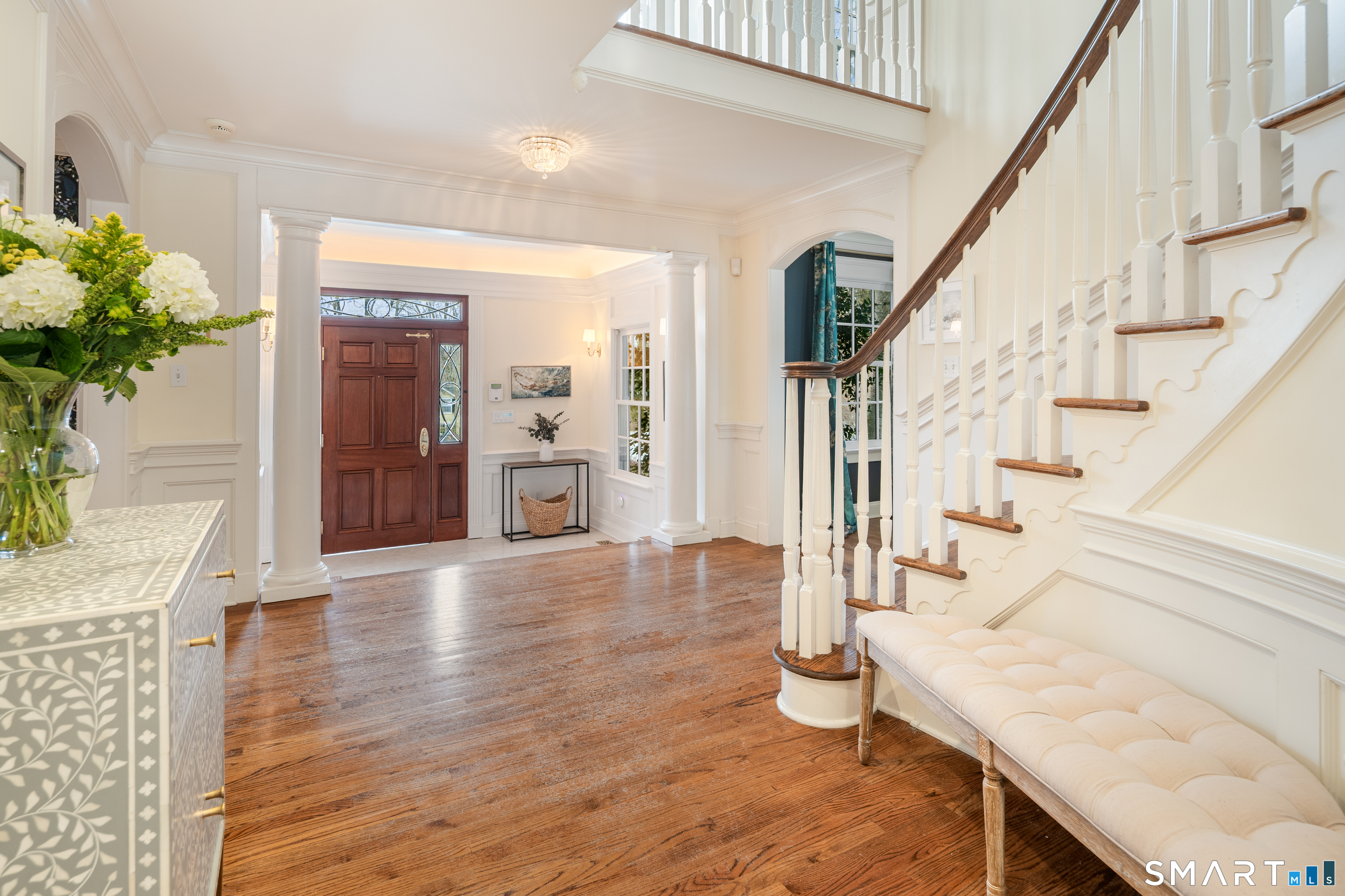 113 Brushy Ridge Road New Canaan, CT 06840 - Photo 37 of 40 Gracious Foyer