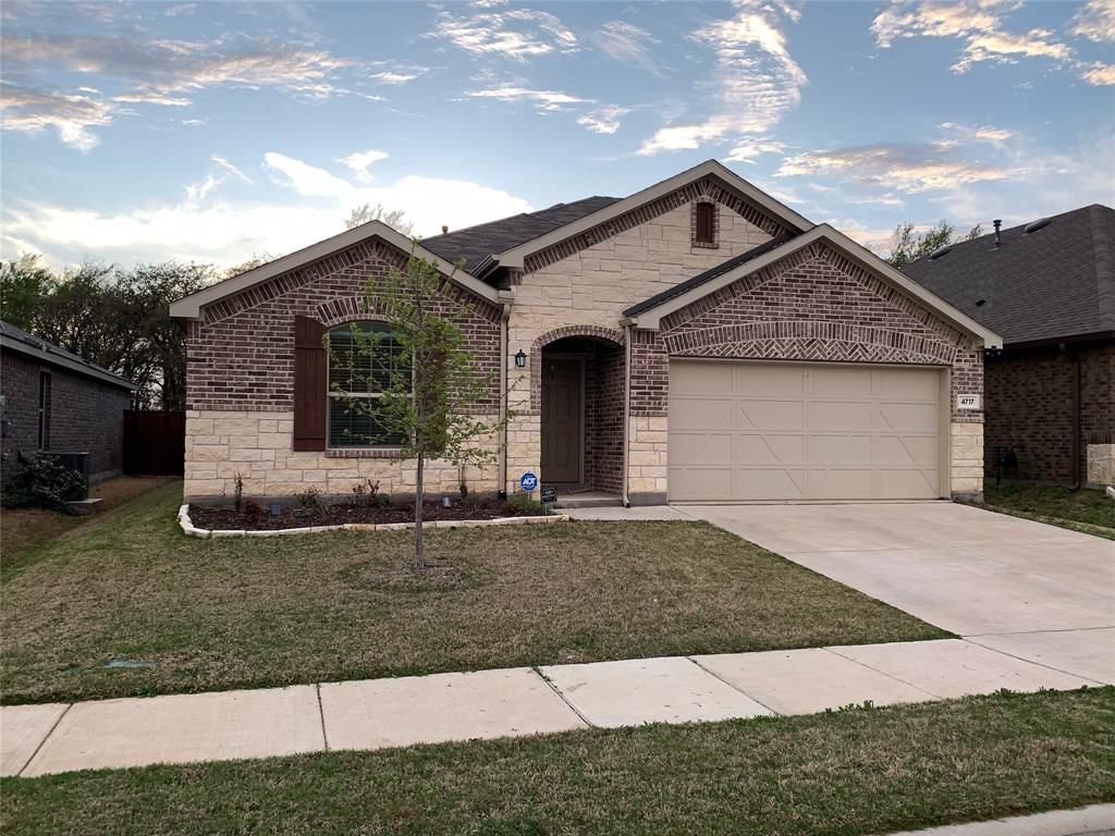 4717 Bluestone Road Aubrey, TX 76227 - Photo 1 of 1 a front view of a house with a yard