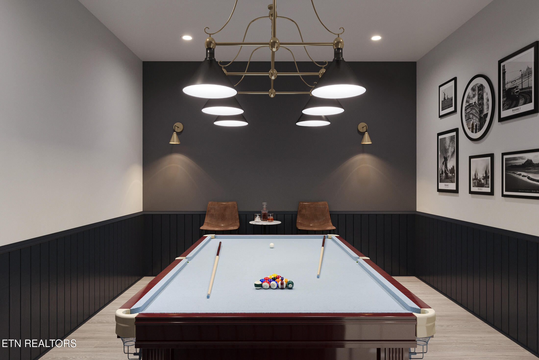 5262 Riversong Way Sevierville, TN 37876 - Photo 8 of 11 Smoky Ridge game room