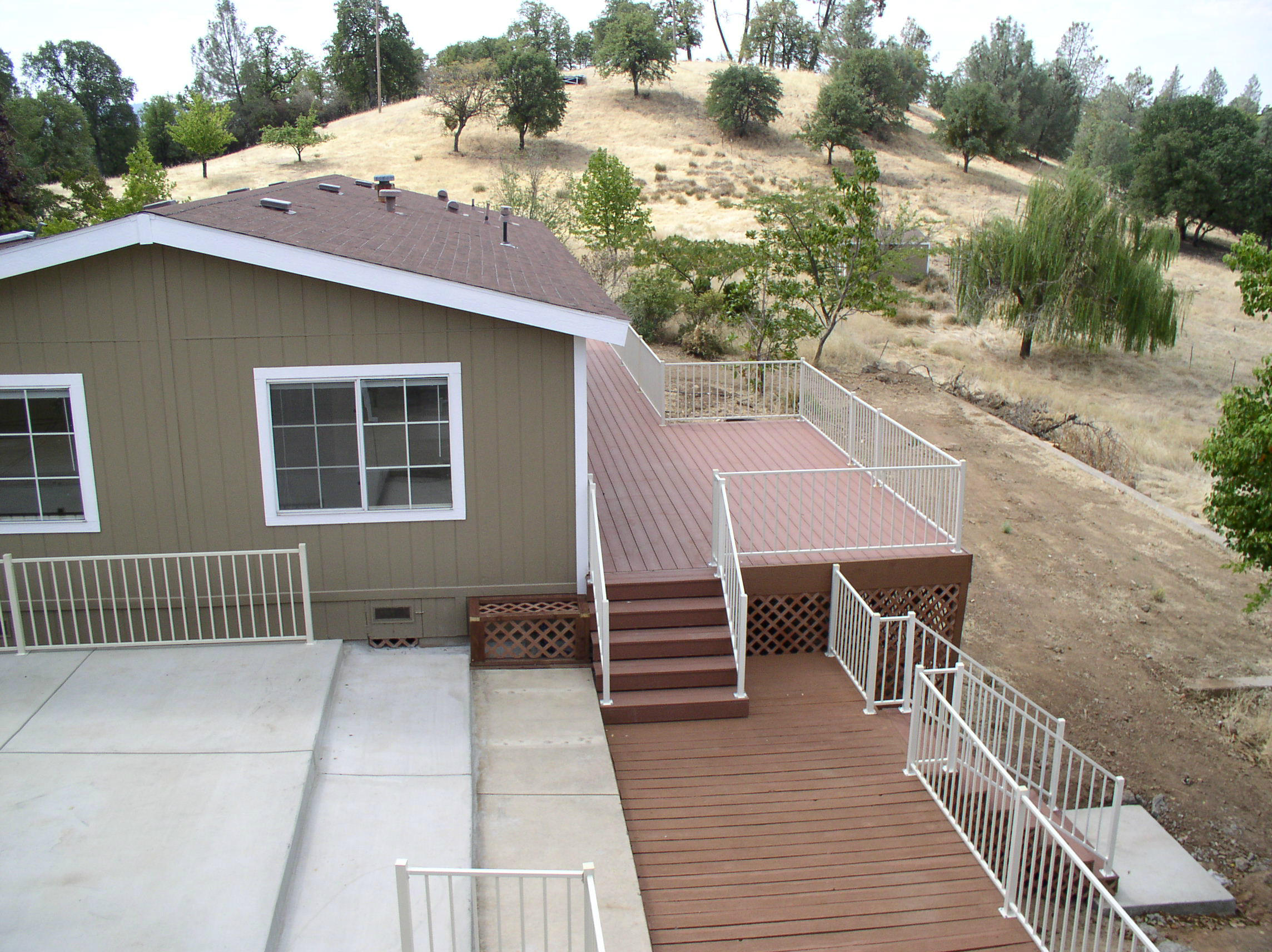 12318 Fern Road Whitmore, CA 96096 - Photo 13 of 34 View of home and deck