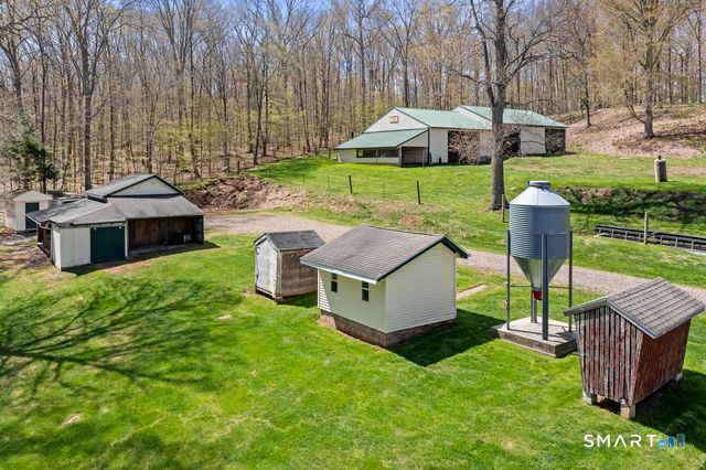 17 Markham Road East Hampton, CT 06424 - Photo 4 of 40 Multiple out buildings includes chicken coop