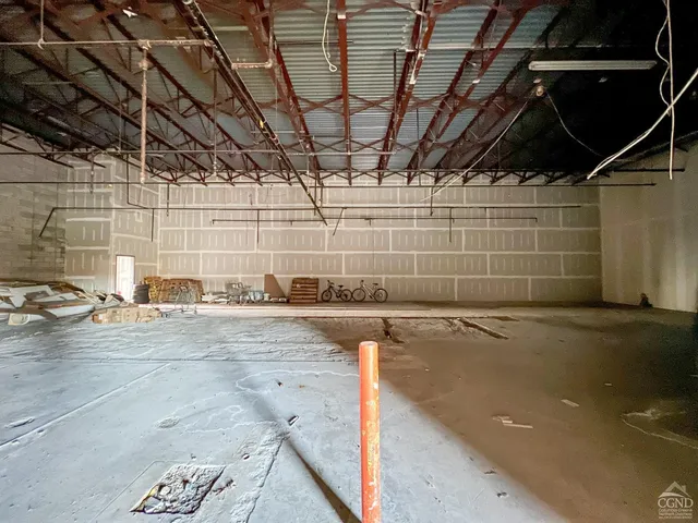 a view of storage and utility room