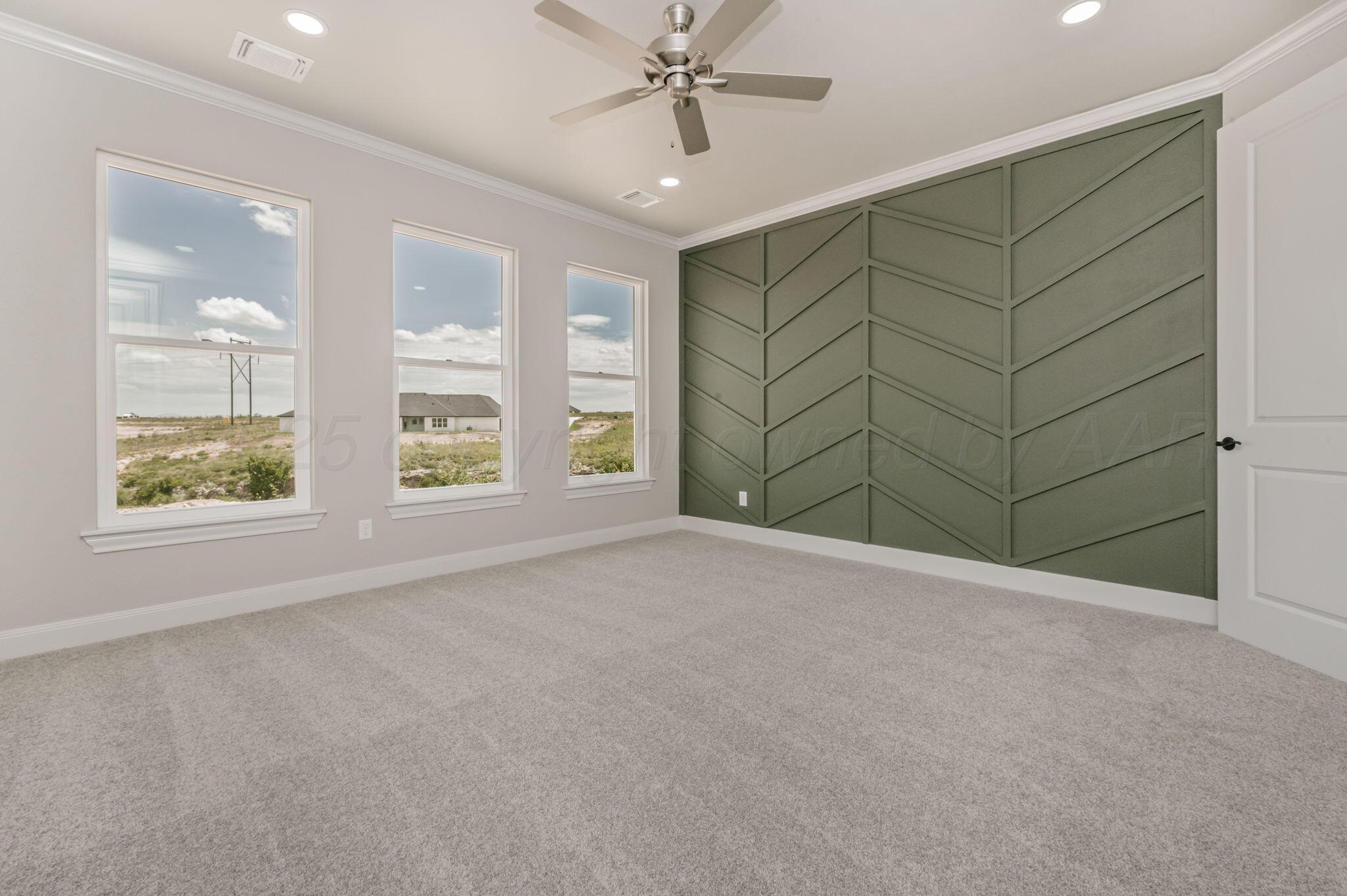 2000 Breken Ridge Road Amarillo, TX 79124 - Photo 24 of 46 Bedroom 5, Accent Wall