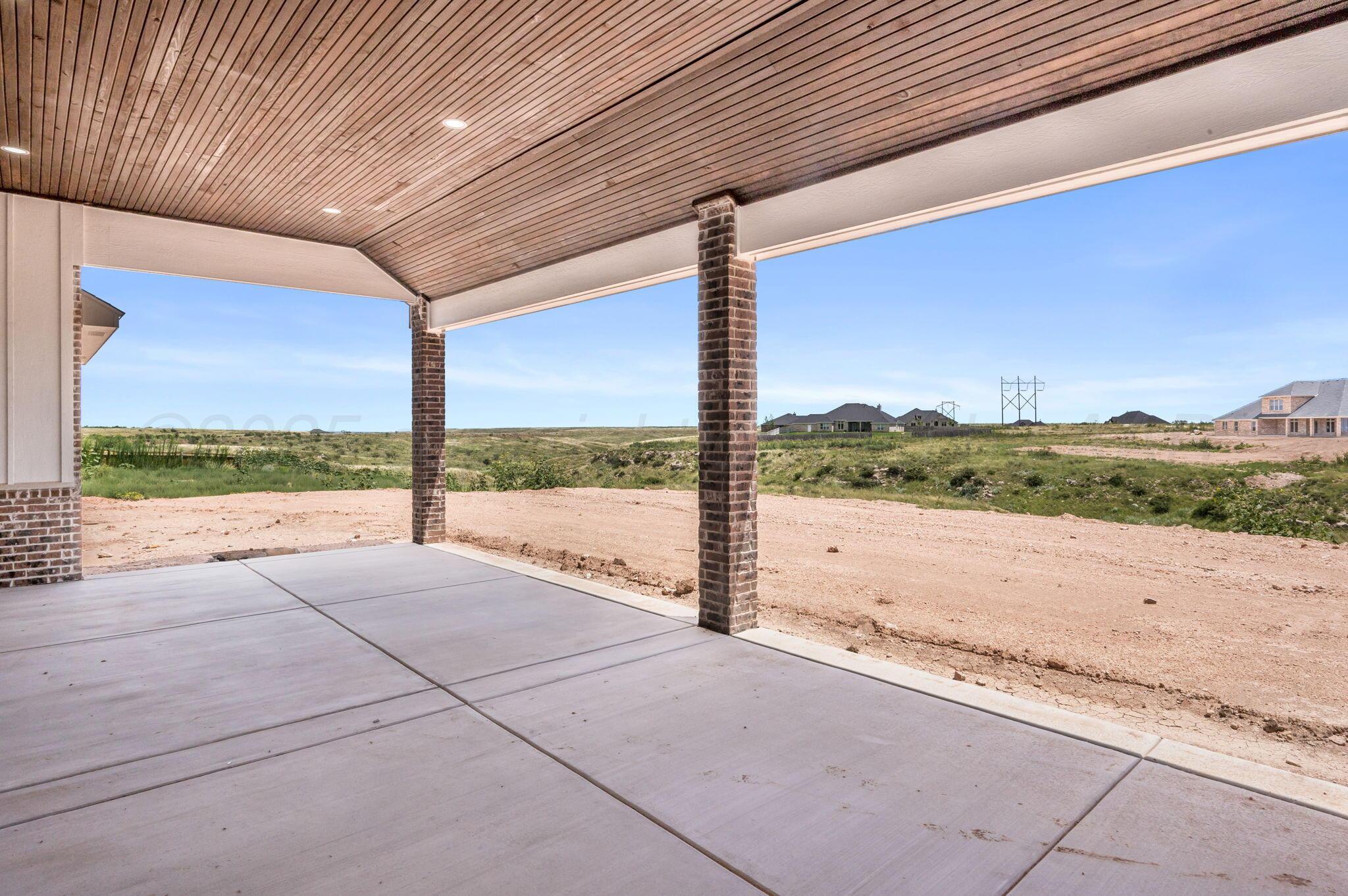 2000 Breken Ridge Road Amarillo, TX 79124 - Photo 33 of 46 Spacious Back Patio