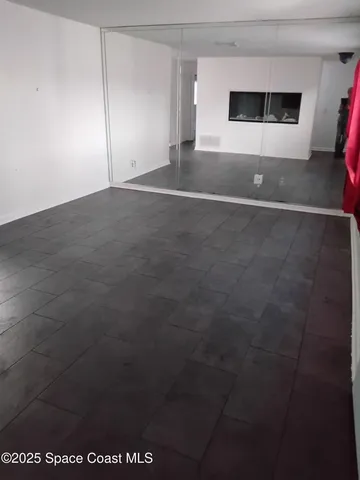 a view of empty room