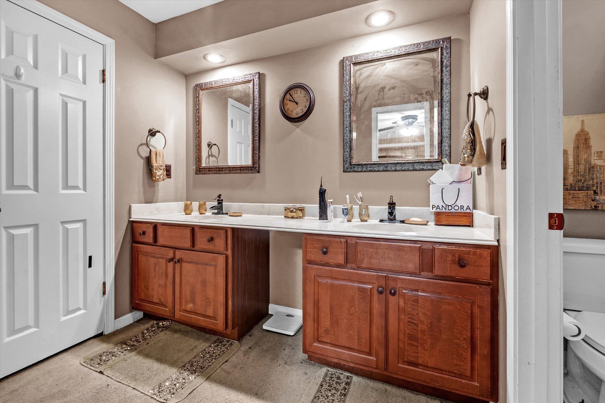 480 Friars Point Lane Memphis, TN 38018 - Photo 19 of 26 Bathroom with double vanity and toilet
