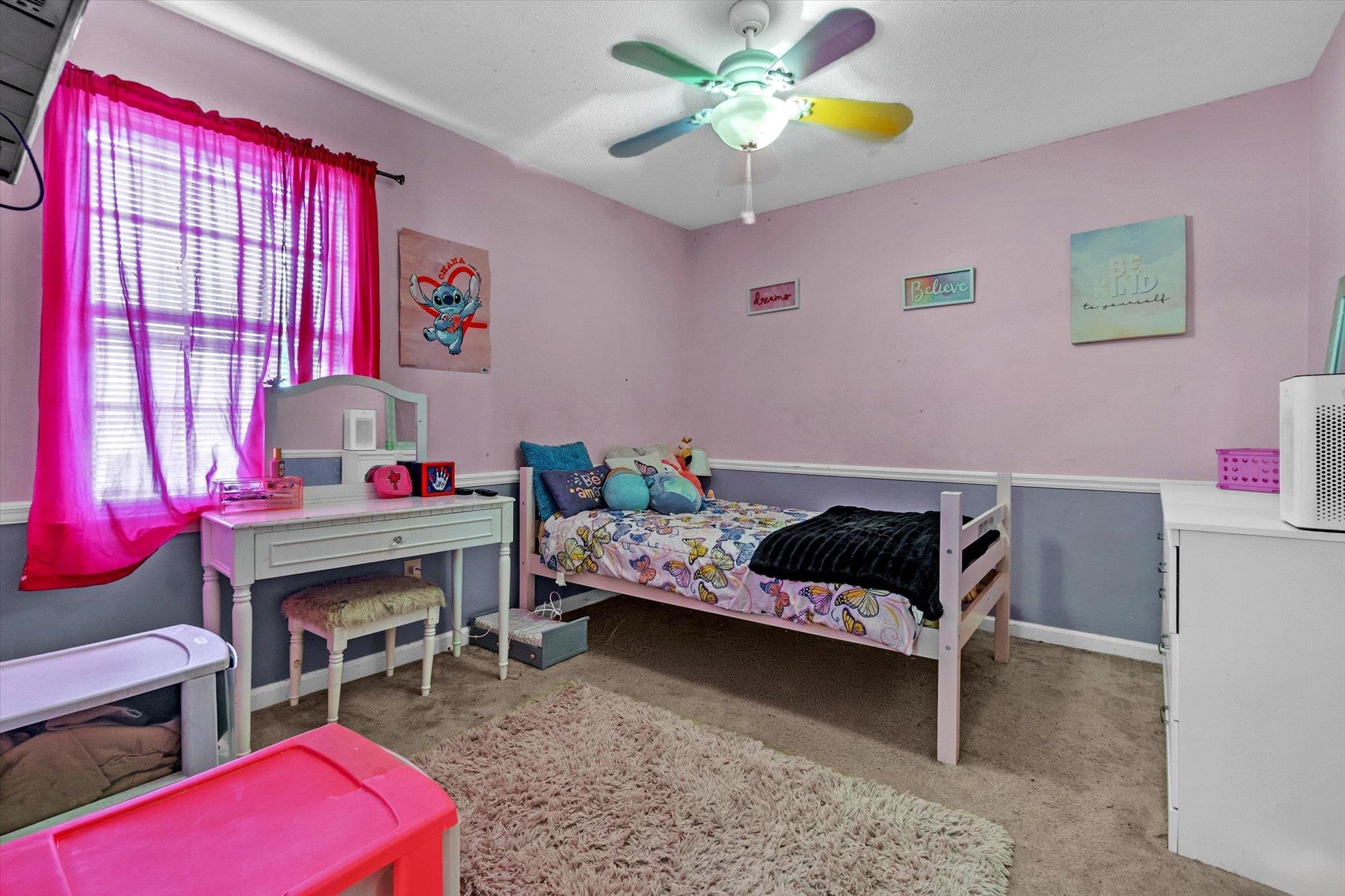 480 Friars Point Lane Memphis, TN 38018 - Photo 24 of 26 Bedroom featuring light carpet and a ceiling fan