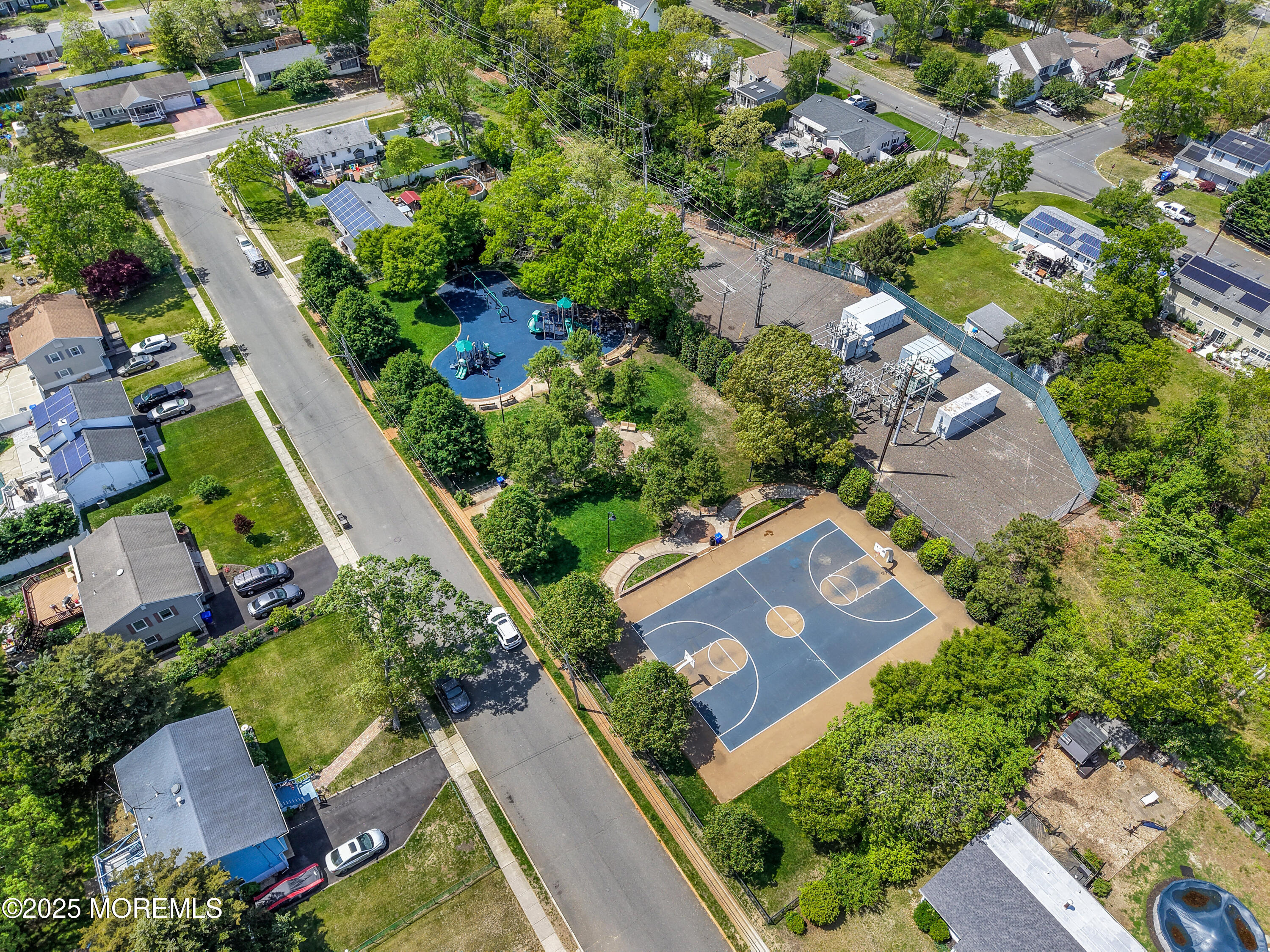 104 Frede Drive Brick, NJ 08724 - Photo 57 of 62 an aerial view of a house with a yard