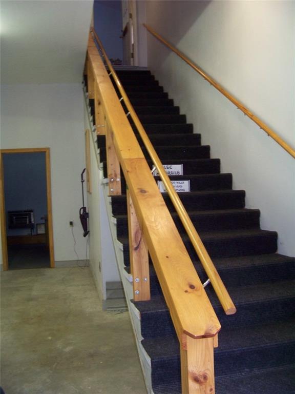 263 Long Swamp Road Lebanon, ME 04027 - Photo 20 of 24 Stairwell to studio above garage.