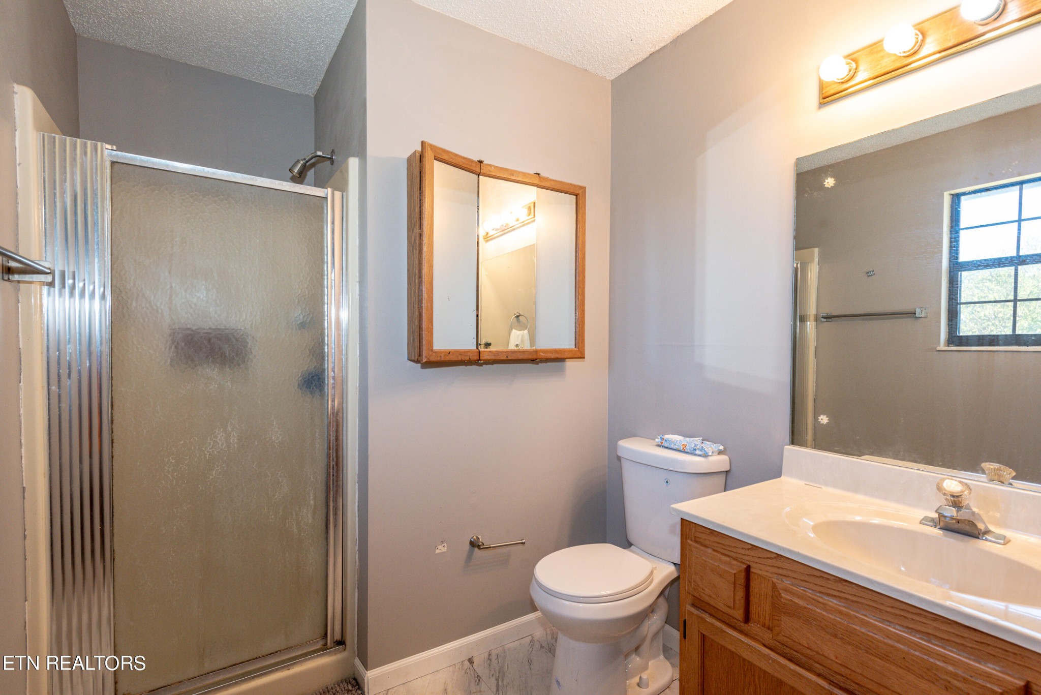445 Foss Road Maryville, TN 37801 - Photo 20 of 40 a bathroom with a sink toilet and mirror