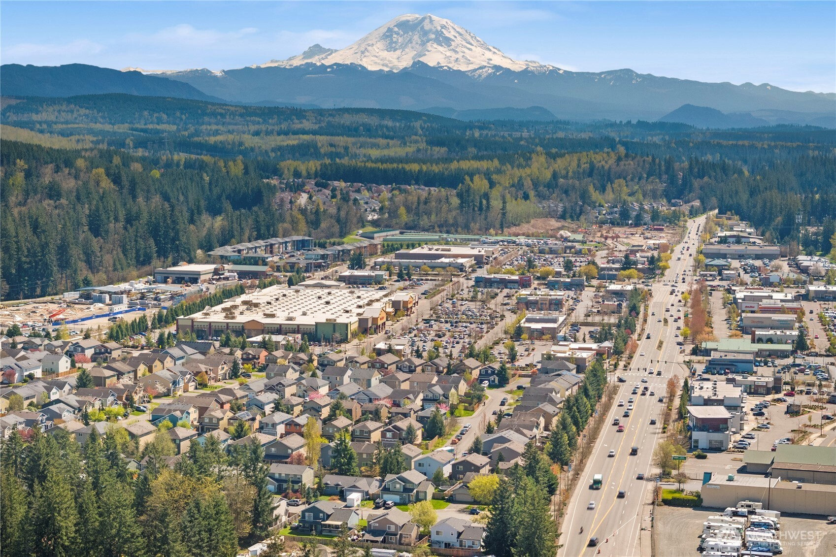 24002 Southeast 262nd Street Maple Valley, WA 98038 - Photo 30 of 30 a view of a town with mountains in the background