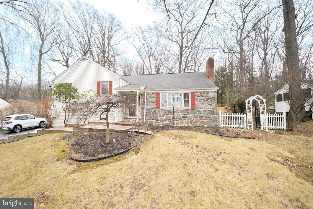 642 Pugh Road Wayne, PA 19087 - Photo 48 of 65 a view of a house with snow in the background