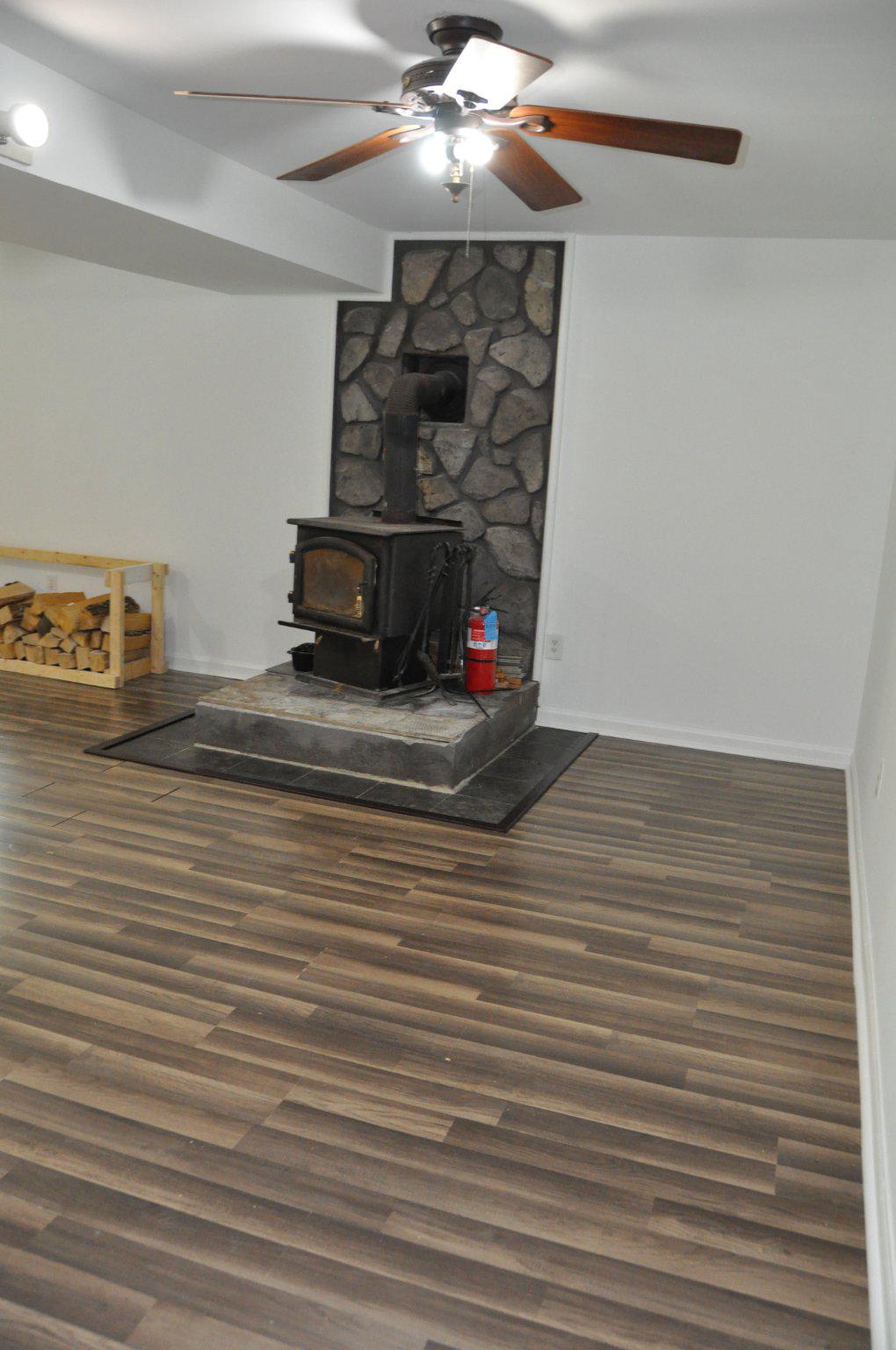 28 Henry Way Linden, VA 22642 - Photo 29 of 39 a view of a hallway with a fireplace