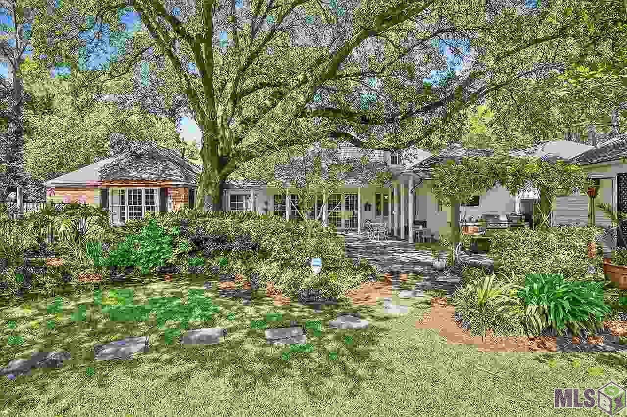 6658 Pikes Lane Baton Rouge, LA 70808 - Photo 12 of 19 Back View of Home