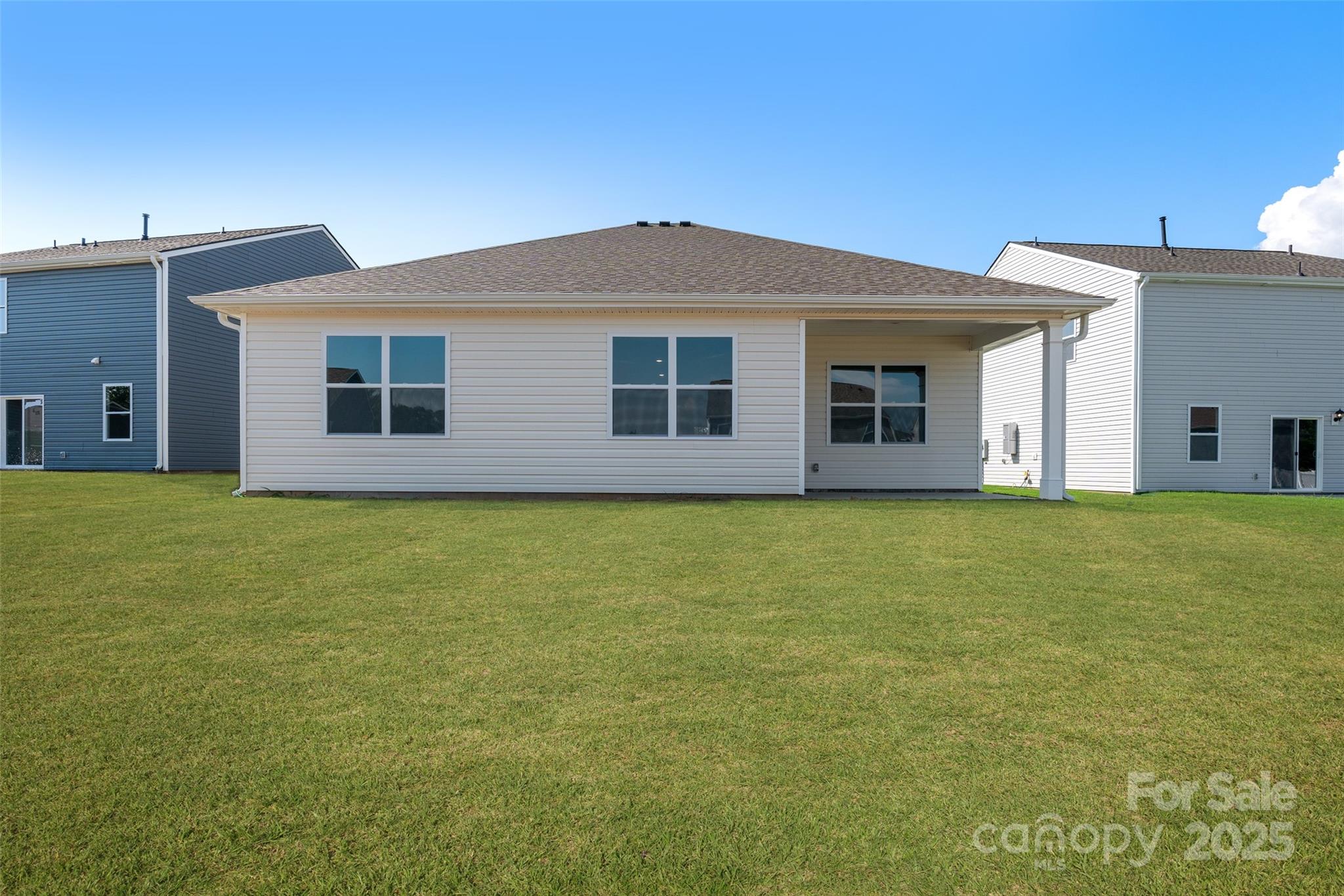 119 Bovine Br Road Fletcher, NC 28732 - Photo 25 of 29 a front view of a house with garden