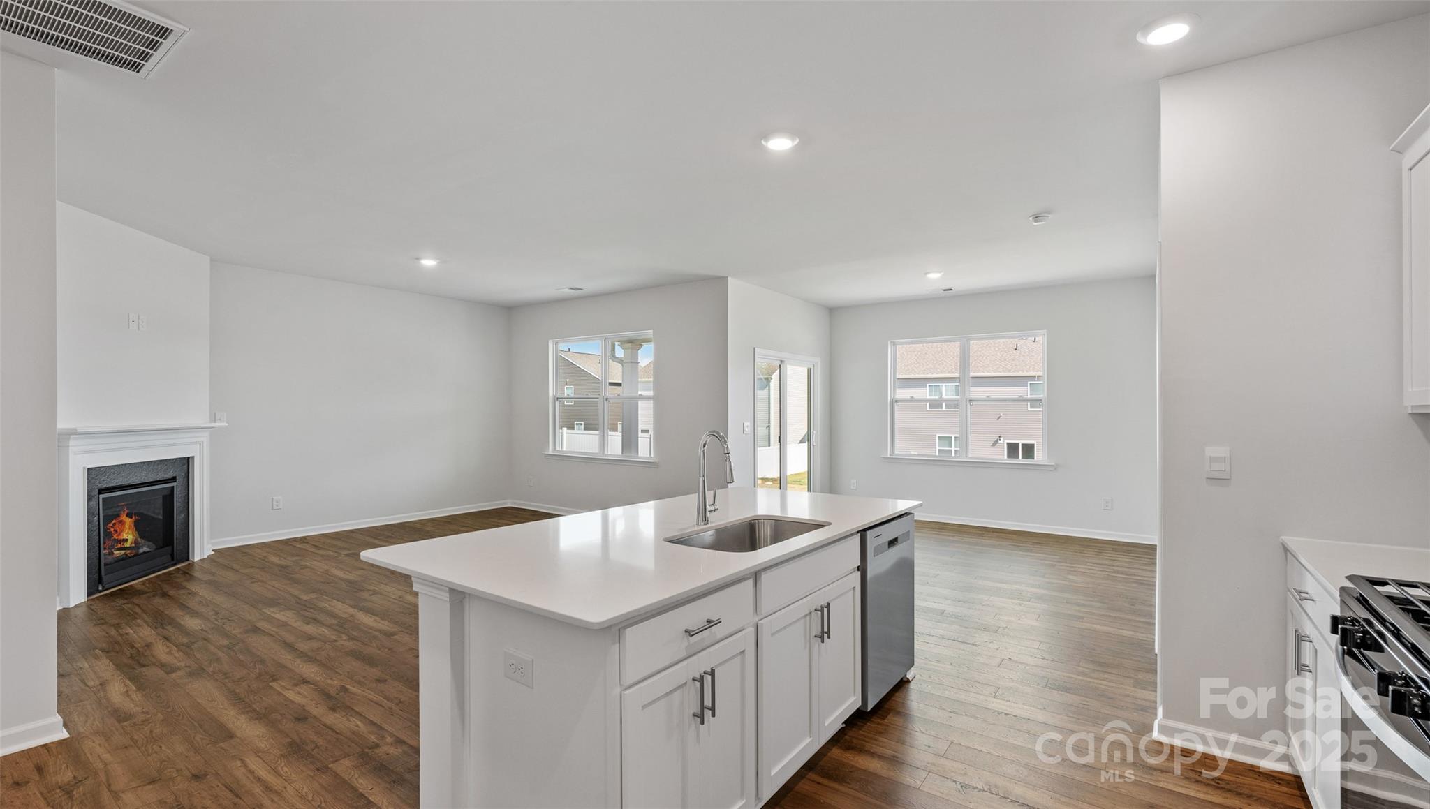 119 Bovine Br Road Fletcher, NC 28732 - Photo 7 of 29 a bathroom with a sink a vanity and a mirror