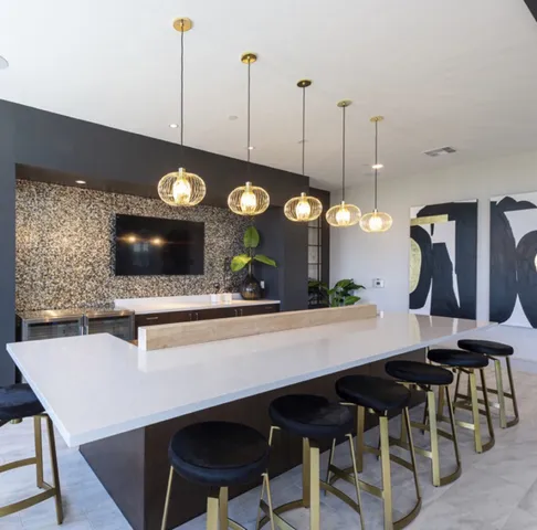 a view of wooden floor