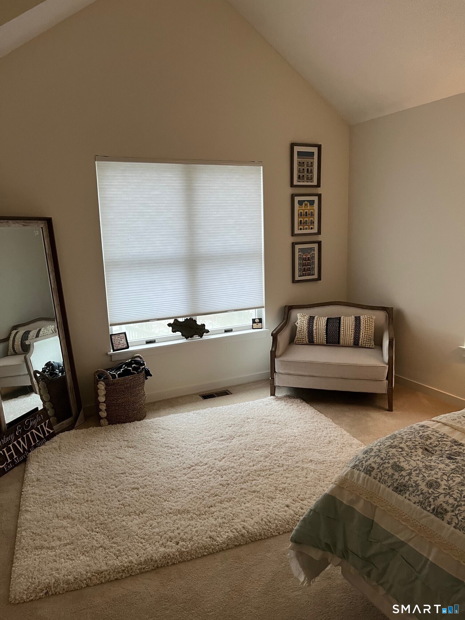 6 Timberline Drive, Unit 6 Farmington, CT 06032 - Photo 15 of 26 a bedroom with a bed and a couch