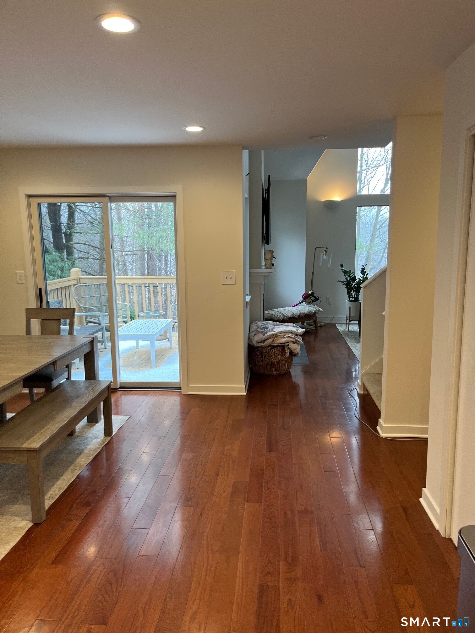6 Timberline Drive, Unit 6 Farmington, CT 06032 - Photo 6 of 26 a view of a room with kitchen flooring and a wooden floor