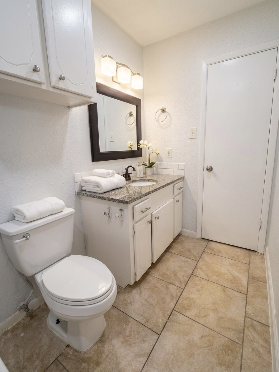 2203 South Houston Road Pasadena, TX 77502 - Photo 10 of 18 Spacious bathroom with tile floors.