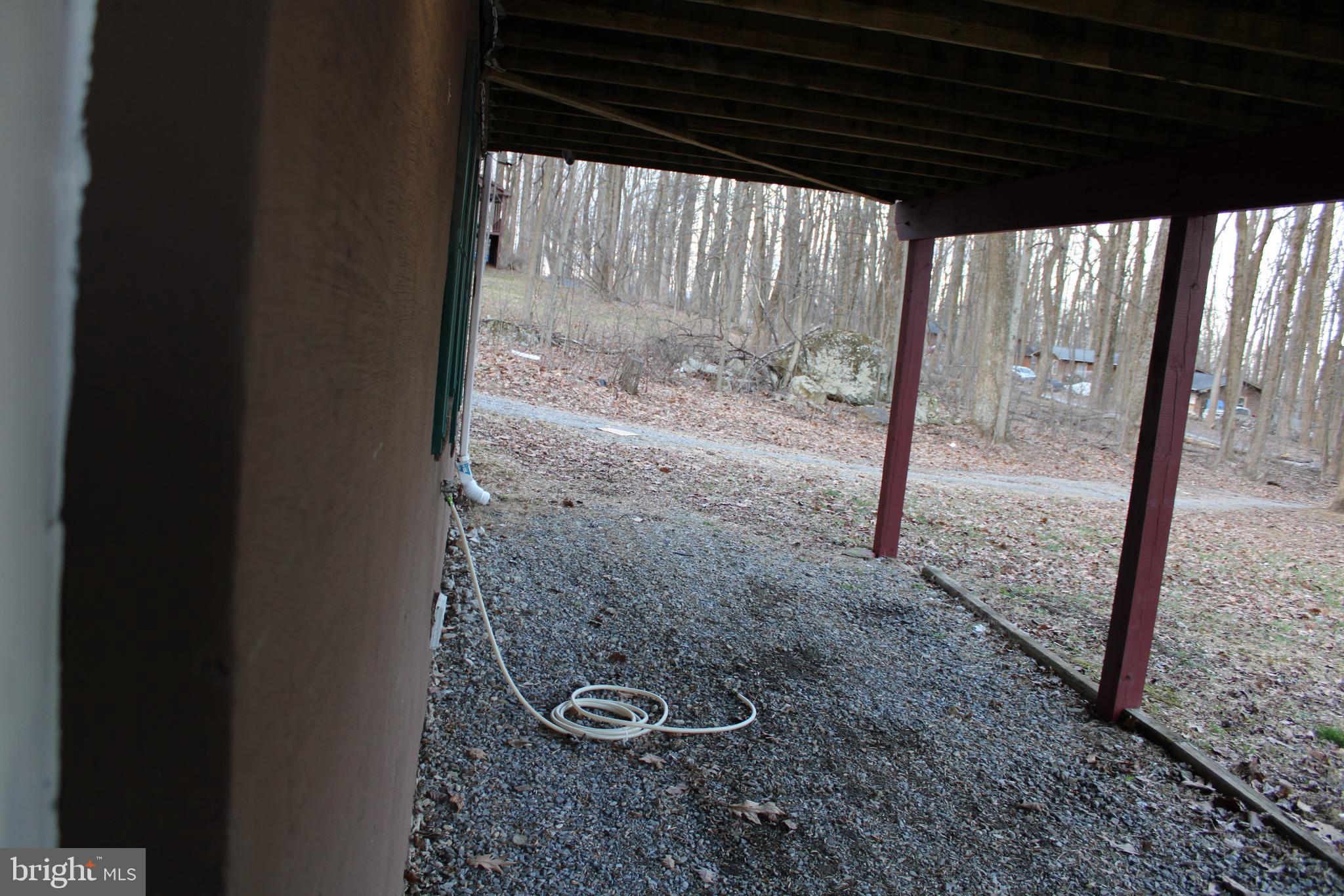 28 Henry Way Linden, VA 22642 - Photo 36 of 39 a view of a porch with a floor to ceiling window