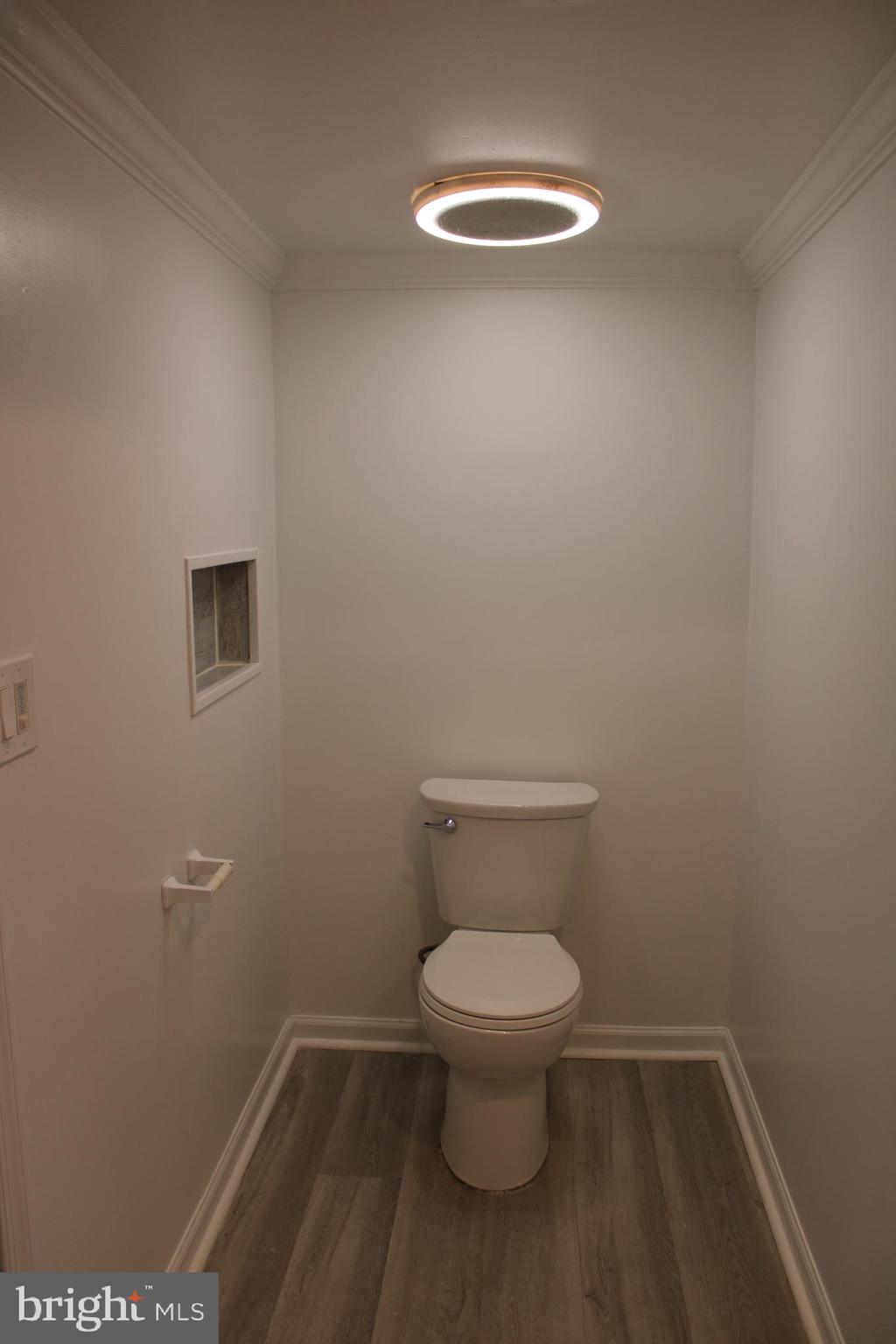 28 Henry Way Linden, VA 22642 - Photo 69 of 85 a bathroom with a toilet