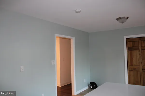 a balcony with trees