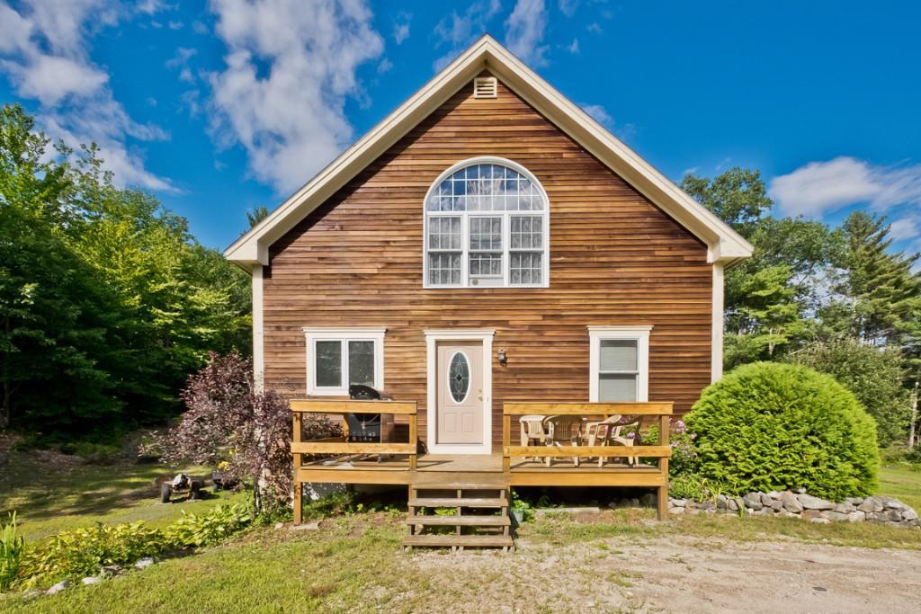 151 Black Mountain Road Harrison, ME 04040 - Photo 4 of 35 Side deck with entrance to kitchen