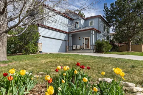 a front view of house with yard