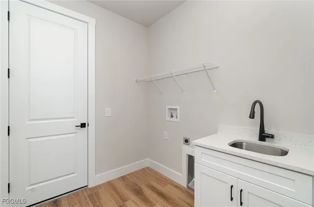 a close view of a sink and tap