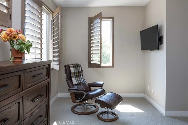 a view of workspace with a window