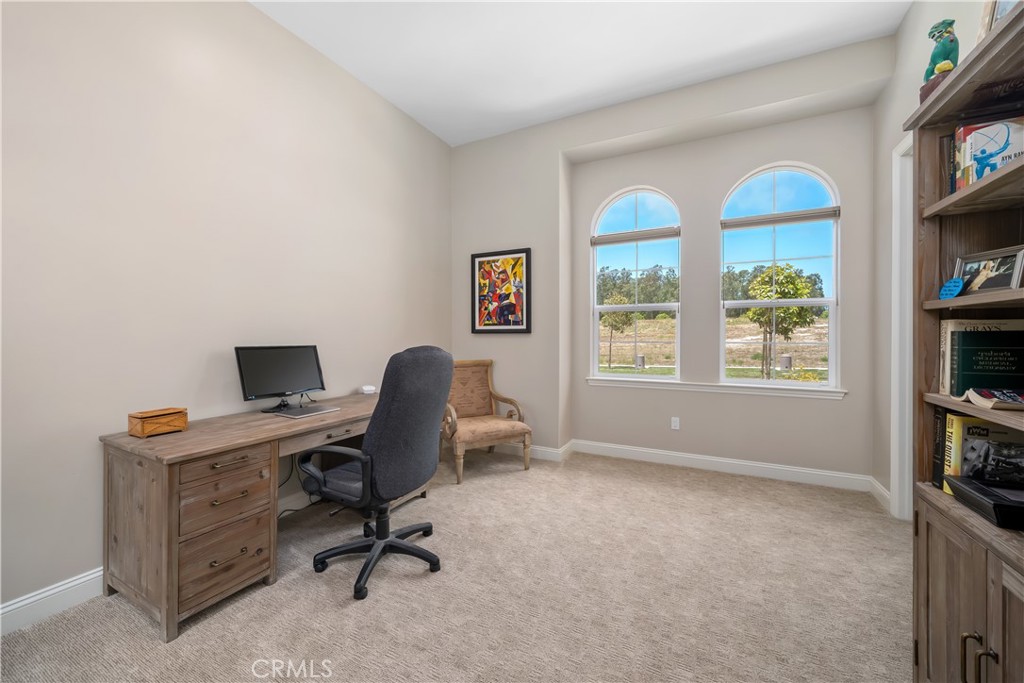 1630 Eucalyptus Road Nipomo, CA 93444 - Photo 47 of 75 a view of a workspace with furniture and a window
