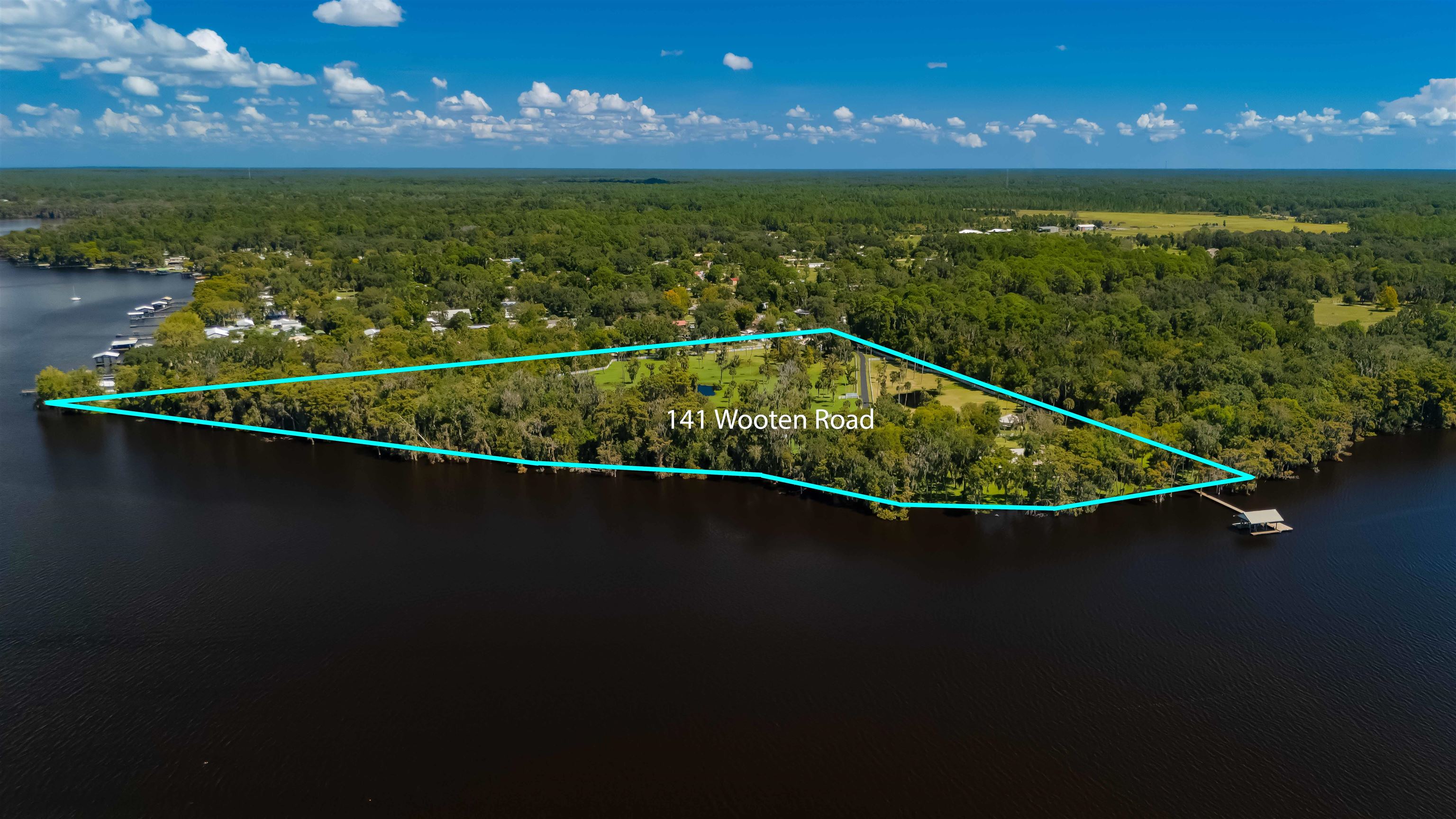 141 Wooten Rd Crescent Crescent City, FL 32112 - Photo 35 of 72 a view of a balcony with an ocean view
