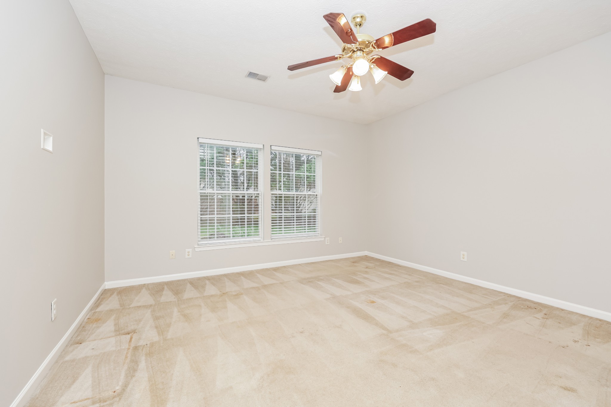 1006 Prince Street Spring Hill, TN 37174 - Photo 12 of 27 an empty room with windows and fan