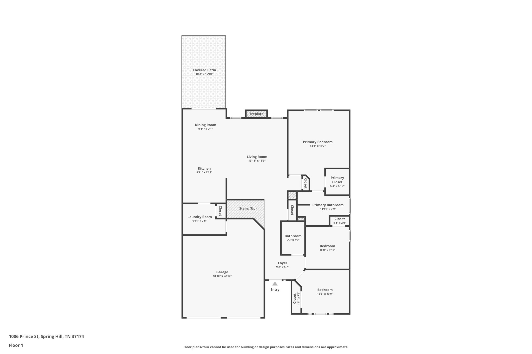 1006 Prince Street Spring Hill, TN 37174 - Photo 26 of 27 a picture of a floor plan