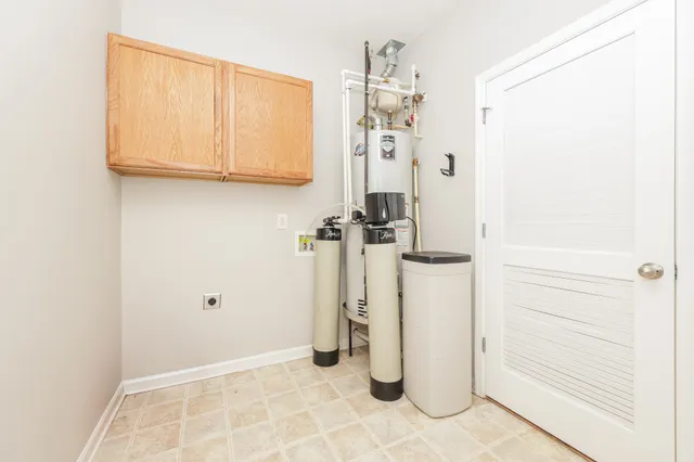 a view of water heater room