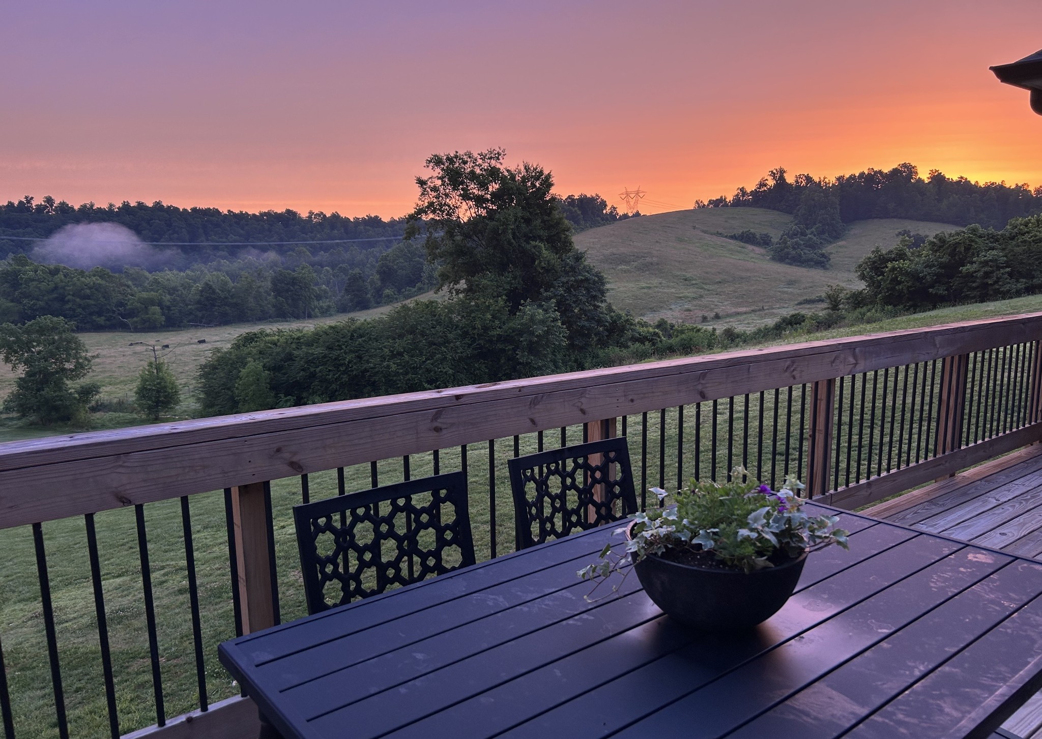 3755 McFall Road Palmyra, TN 37142 - Photo 18 of 18 a view of a two chairs on the roof deck