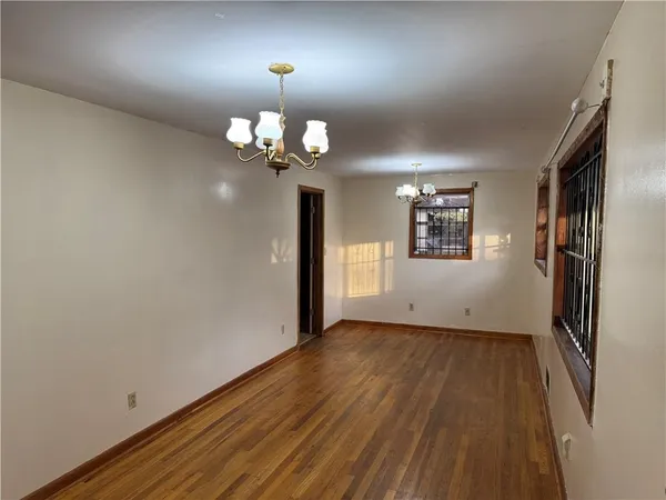 a view of an empty room with window