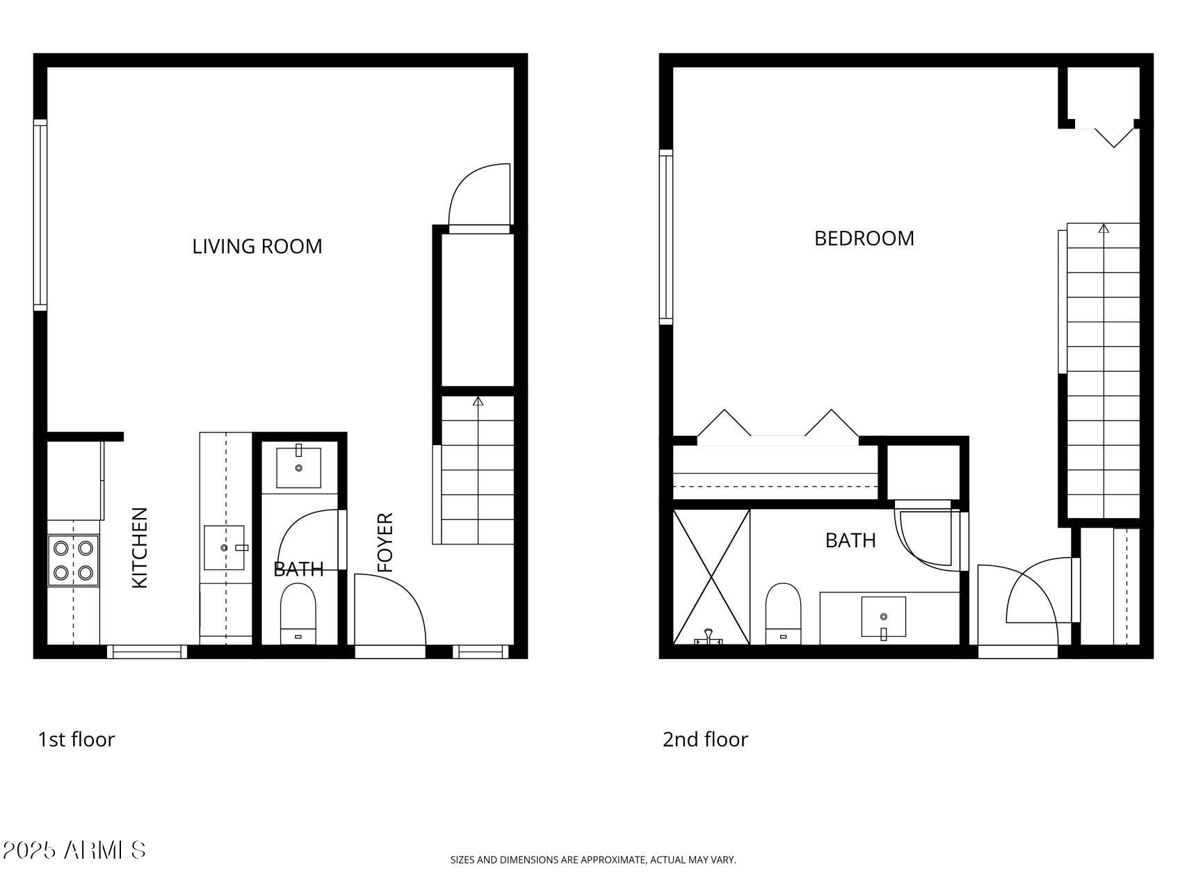 7126 North 19th Avenue, Unit 224 Phoenix, AZ 85021 - Photo 37 of 37 Floorplan