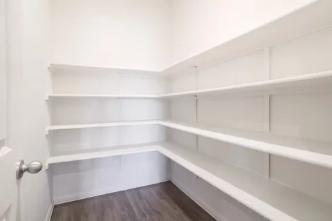 a view of a livingroom with an empty space
