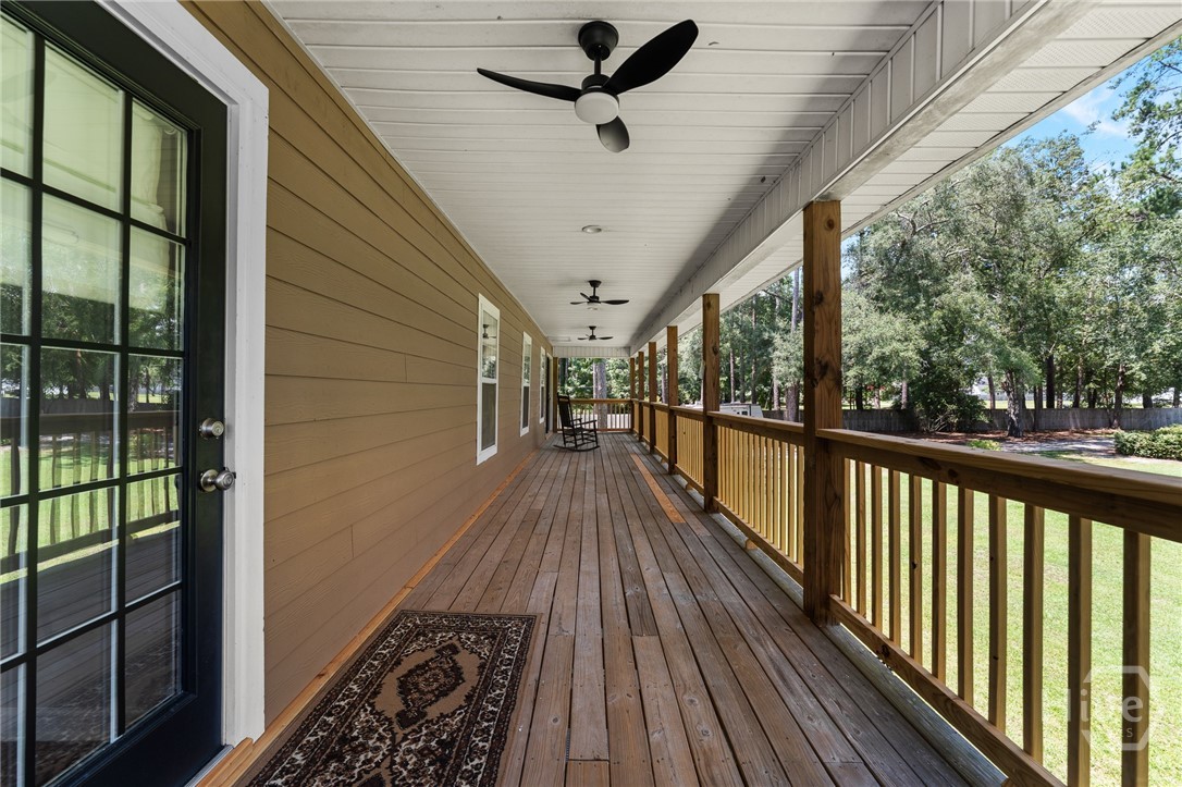 222 Middleton Road Guyton, GA 31312 - Photo 45 of 55 Upper level front porch