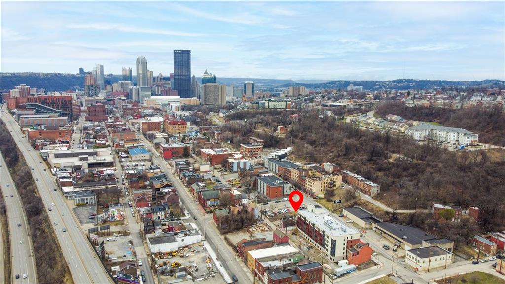 2106 Fifth Avenue Pittsburgh, PA 15219 - Photo 10 of 12 an aerial view of city