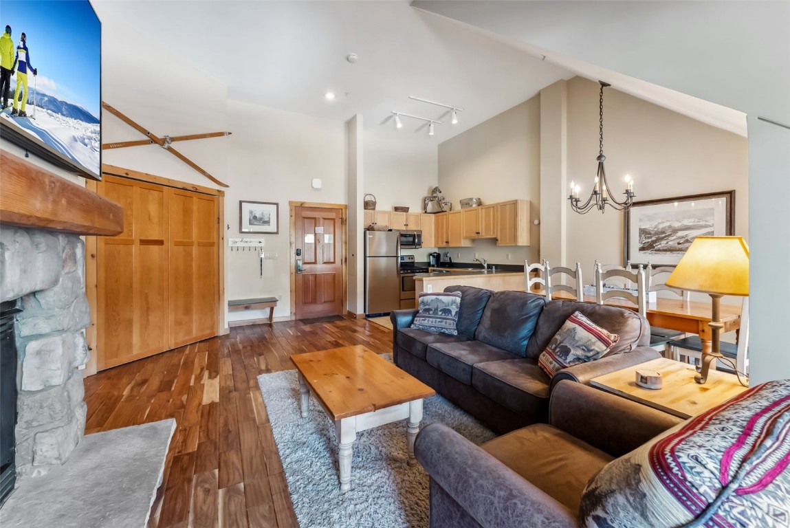 150 Dercum Square, Unit 8530 Keystone, CO 80435 - Photo 35 of 35 a living room with furniture and a table