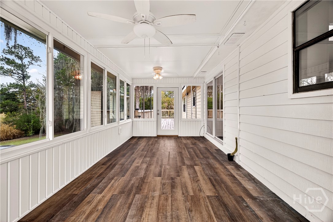 314 Mill Run Road Richmond Hill, GA 31324 - Photo 23 of 72 Heated & Cooled Sunroom