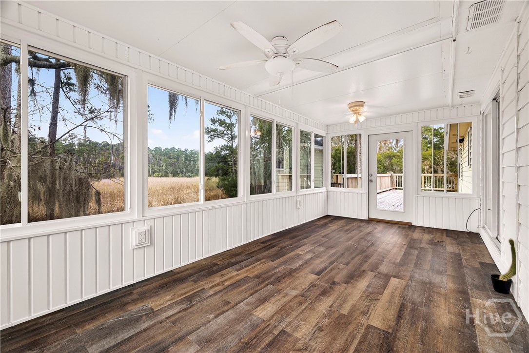 314 Mill Run Road Richmond Hill, GA 31324 - Photo 24 of 72 Heated & Cooled Sunroom