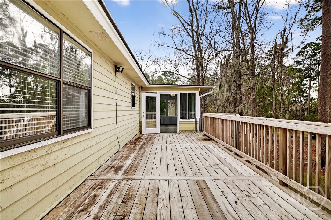 314 Mill Run Road Richmond Hill, GA 31324 - Photo 27 of 72 Second Story Deck off of Sunroom