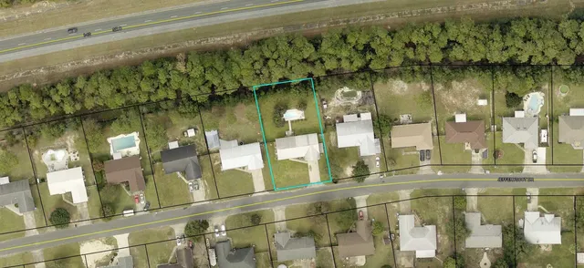 a bathroom with a mirror