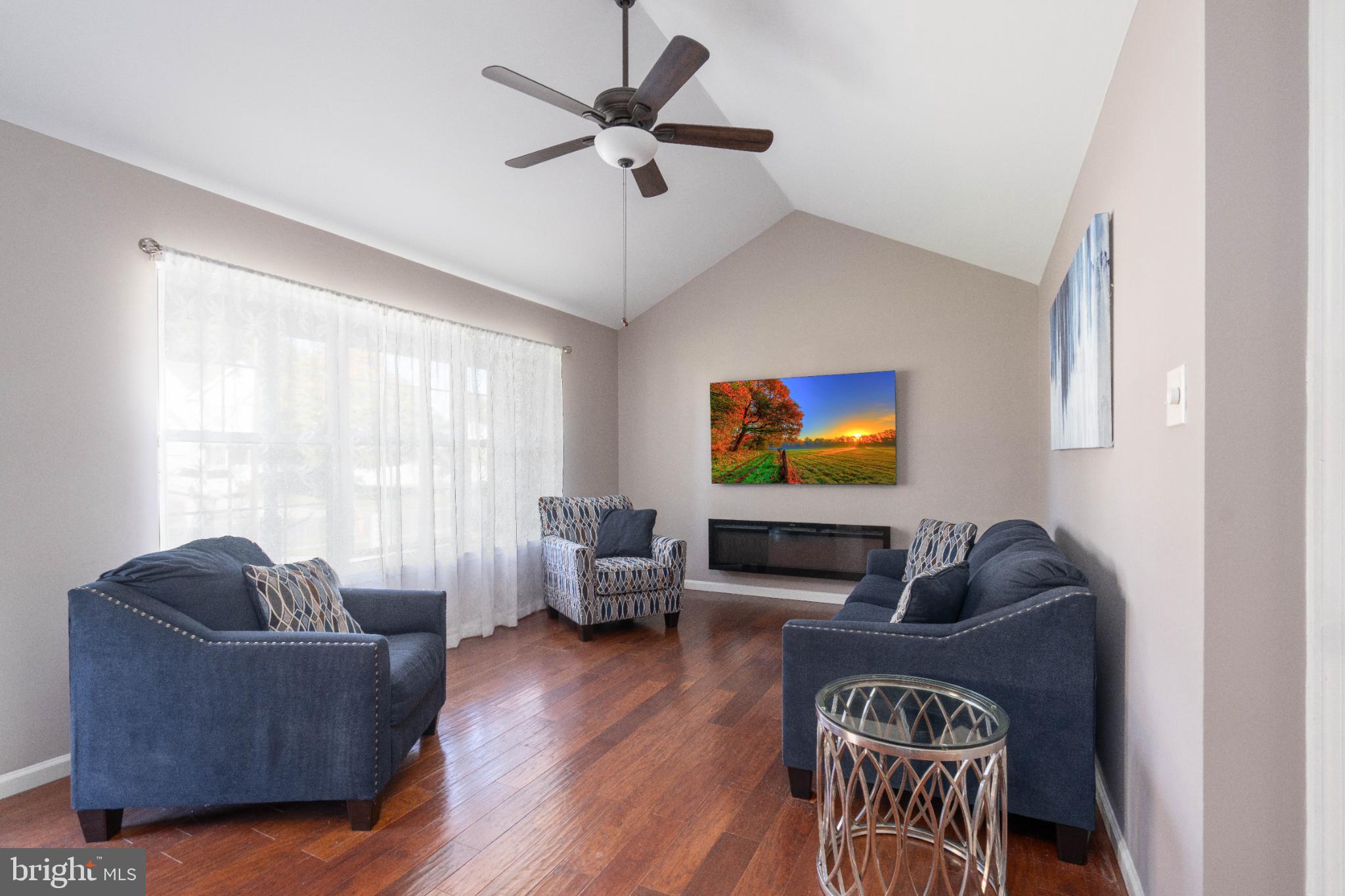 1249 Sassafras Drive Vineland, NJ 08360 - Photo 6 of 34 a living room with furniture and a flat screen tv